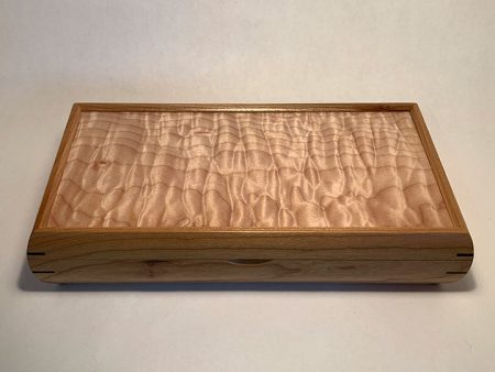 Cherry Valet Jewelry Box by Mikutowski Woodworking For Sale