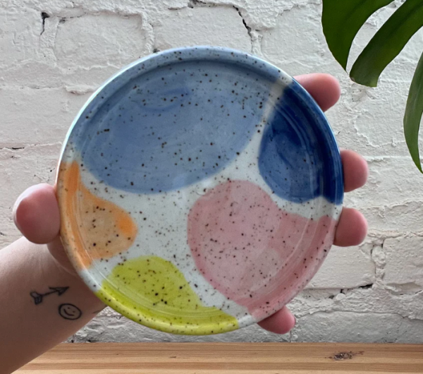 Party Pop Plate by Rise and Shine Ceramics Online Hot Sale