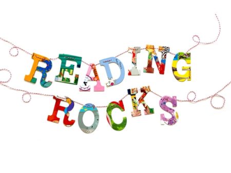 Reading Rocks  Garland by Attic Journals Fashion