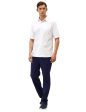 Treat in Style Men s Medical Polo Sports Shirt - White Online Hot Sale