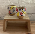 Fruit Salad Sake Cup by Rise and Shine Ceramics on Sale