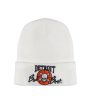 Detroit Bad Boys Classic White Cuffed Beanie Cheap