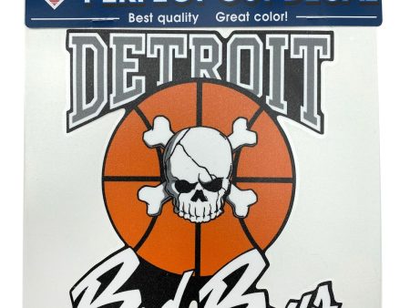 Detroit Bad Boys 8 x 8 Decal For Sale