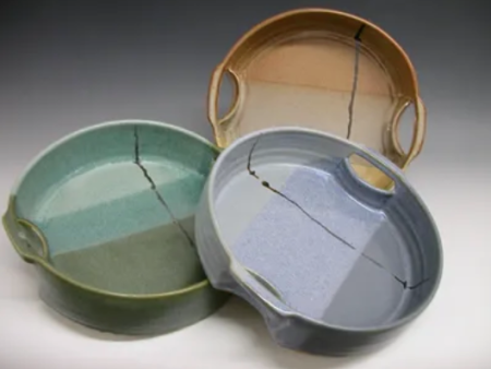 Stoneware Nesting Mixing Bowls by Maggy Ames on Sale