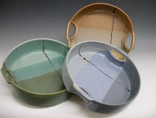 Stoneware Nesting Mixing Bowls by Maggy Ames on Sale