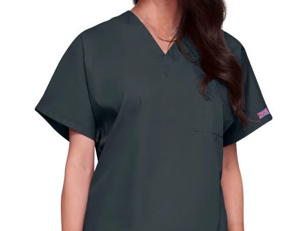 Cherokee Unisex V-Neck Tunic - Pewter Online