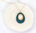 Oasis Porcelain Necklace by Mier Luo For Sale