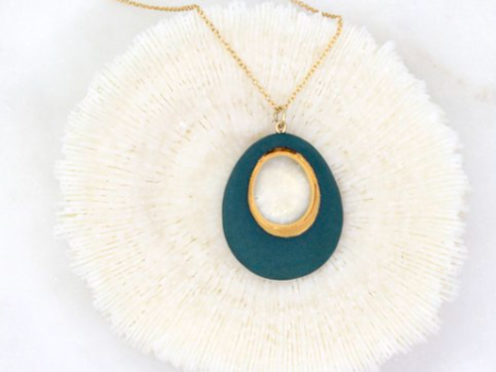 Oasis Porcelain Necklace by Mier Luo For Sale