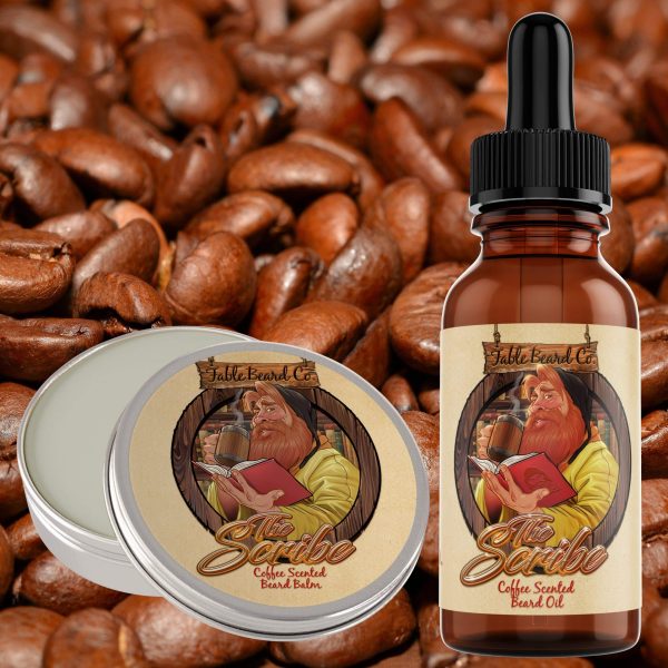 The Scribe - A Coffee Scented Beard Oil & Balm Kit Online Hot Sale