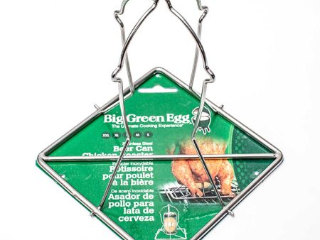 BGE Stainless Steel Beer Can Chicken Roaster Supply