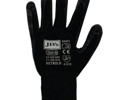 Bidfood Black Nitrile Breathable Glove For Discount