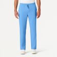 Jaanuu Men s Rhodes Everyday Straight-Leg Scrub Pant - Sky Blue For Sale