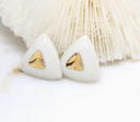 Guardian Prism Porcelain Stud Earrings by Mier Luo on Sale