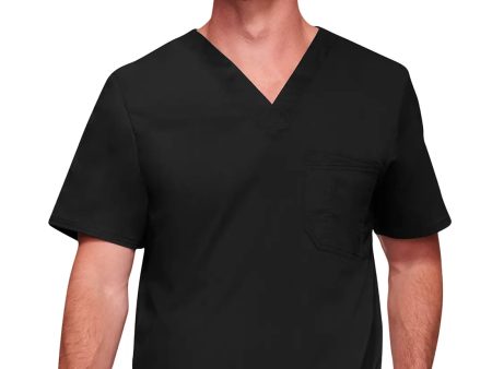 Cherokee Men s Tuckable V-Neck Top - Black Online Hot Sale