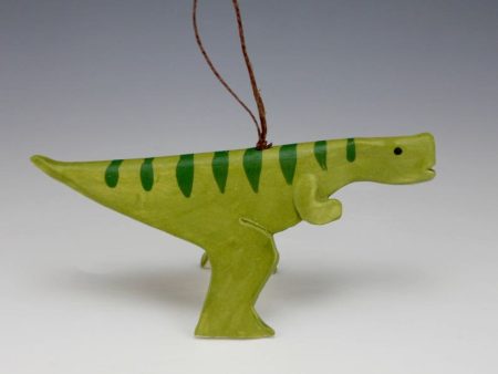 Porcelain T-Rex Ornament by Beth DiCara For Cheap