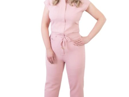 simply-scrubs Women s Unity Jumpsuit - Blushing Pink Online now