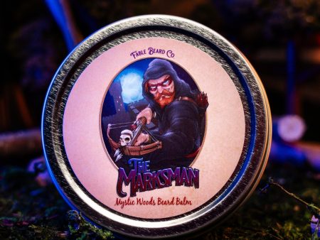 The Marksman - Beard Balm - Crisp Pine, Warm Cedar, Fresh Sandalwood, Soft Mosses, and Mystical Amber For Cheap