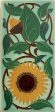 Ceramic Sunflower Tile by Motawi Tileworks Online