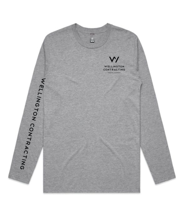 Wellington Contracting Ink Long Sleeve Tee Fashion