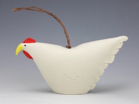 Porcelain Rooster Ornament by Beth DiCara Online Hot Sale