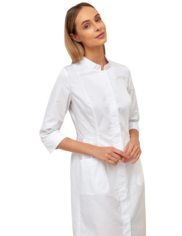 Treat in Style Women s Elegant Lab Coat - White Sale