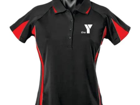 YMCA Ladies Eureka Polos Hot on Sale