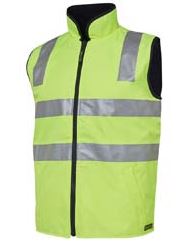 Wilson Parking Stamina Day Night Vest Lime Black Embroidery Left chest on Sale