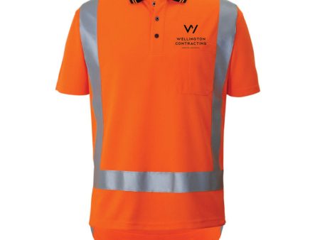 Wellington Contracting Short Sleeve Polo Online