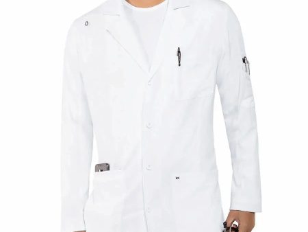 Koi Men s His Everyday Lab Coat - White For Cheap