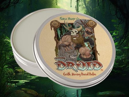 The Druid - Beard Balm - Creek Moss, Tobacco Leaf, and Bergamot on Sale