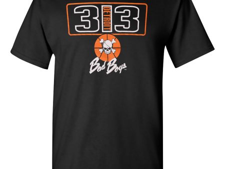 Detroit Bad Boys Classic T-Shirt - 313 Black Online Sale