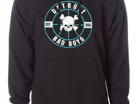 Detroit Bad Boys Hoodie Teal For Discount