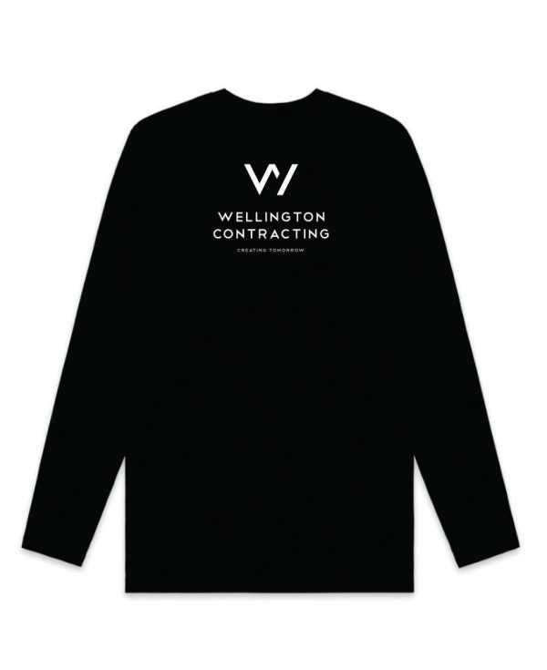 Wellington Contracting Ink Long Sleeve Tee Fashion