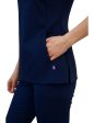 Treat in Style Women s Bow Neck Top - Blue Sale