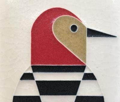 Ceramic Woodpecker Tile by Motawi Tileworks Cheap