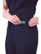 simply-scrubs Women s Unity Jumpsuit - Midnight Navy Online now