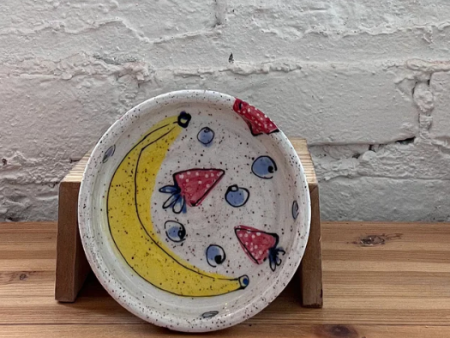 Fruit Salad Plate by Rise and Shine Ceramics For Cheap