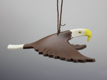 Porcelain Eagle Ornament by Beth DiCara Fashion