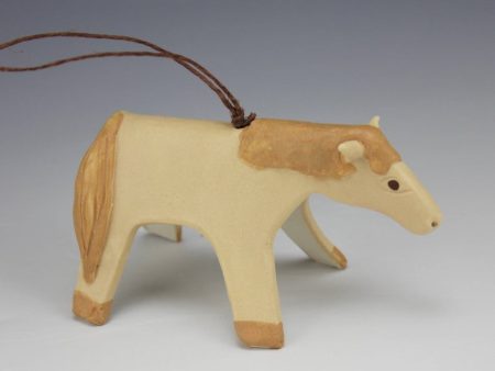 Porcelain Horse Ornament by Beth DiCara For Cheap