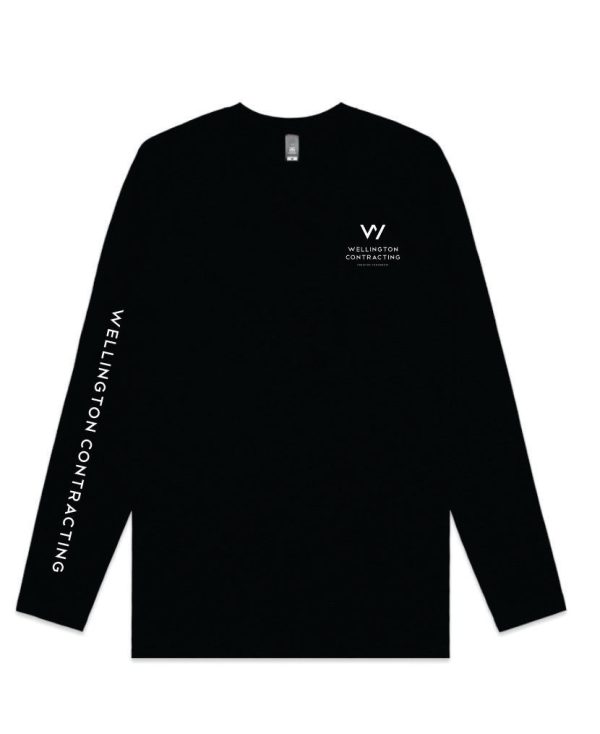 Wellington Contracting Ink Long Sleeve Tee Fashion