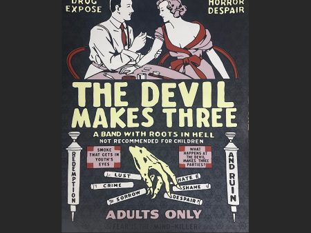 Limited Edition 18x24 reefer madness Drug Poster Discount