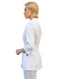 Treat in Style Women s Elegant Lab Coat Short - White Online Sale