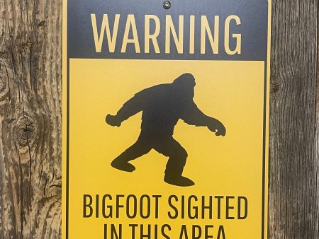 Bigfoot Wall Signs Cheap