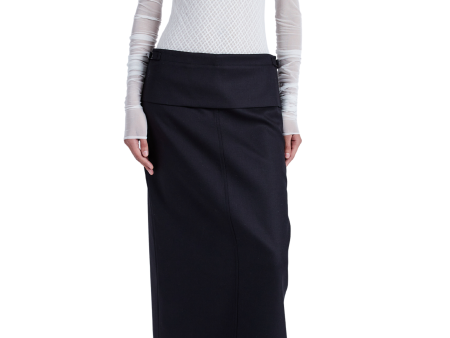 Adriana Wool Maxi Skirt For Discount