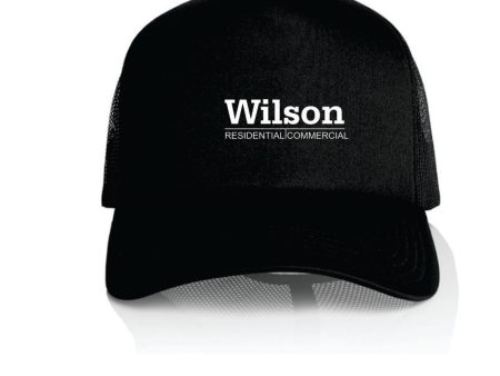 Frame Foam Trucker Cap - Black - Wilson Commercial For Sale