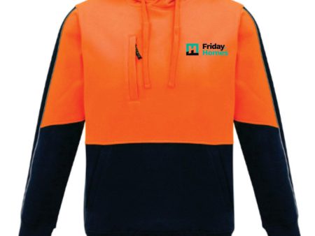 Friday Homes Hi Vis Full Pullover Hoodie on Sale