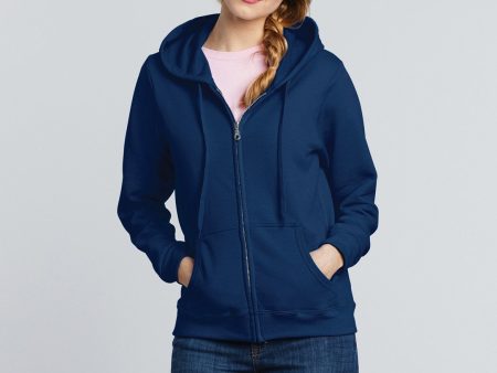 18600FL Gildan Heavy Blend Ladies™ Full Zip Hooded Sweatshirt Fashion