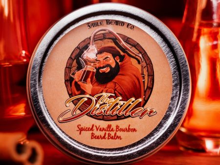 The Distiller - Beard Balm - Mulled Spices, Aged Bourbon, and Deep Barrel Woods Supply