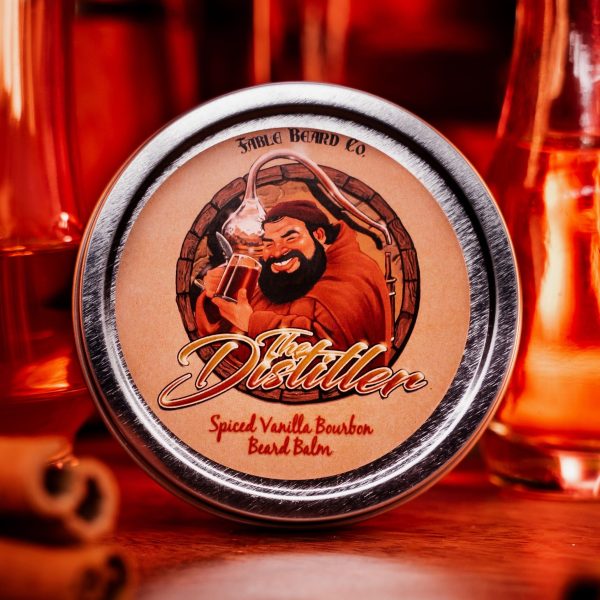 The Distiller - Beard Balm - Mulled Spices, Aged Bourbon, and Deep Barrel Woods Supply