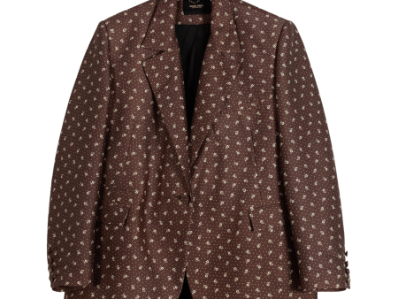 Elmhurst Micro Floral Blazer Cheap